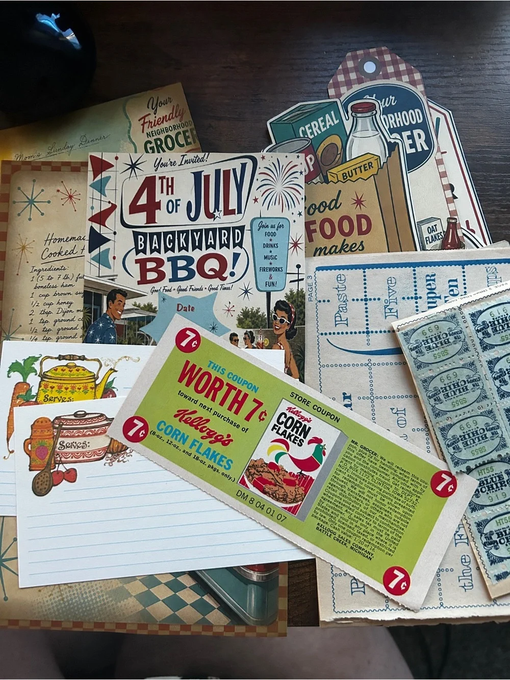 2 Pound Box Ephemera Vintage/New junk journal Ephemera